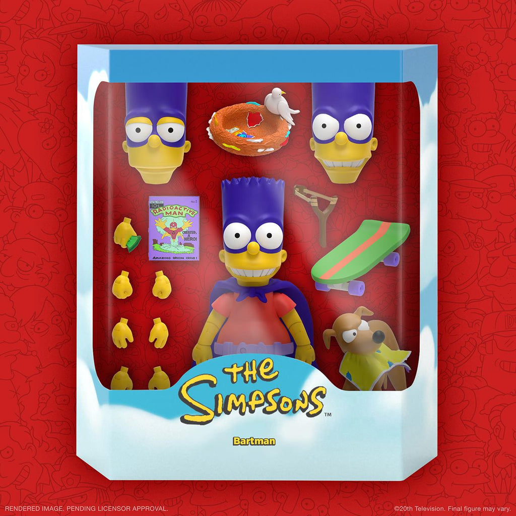 Super7 ULTIMATES! The Simpsons Wave 2 Bartman