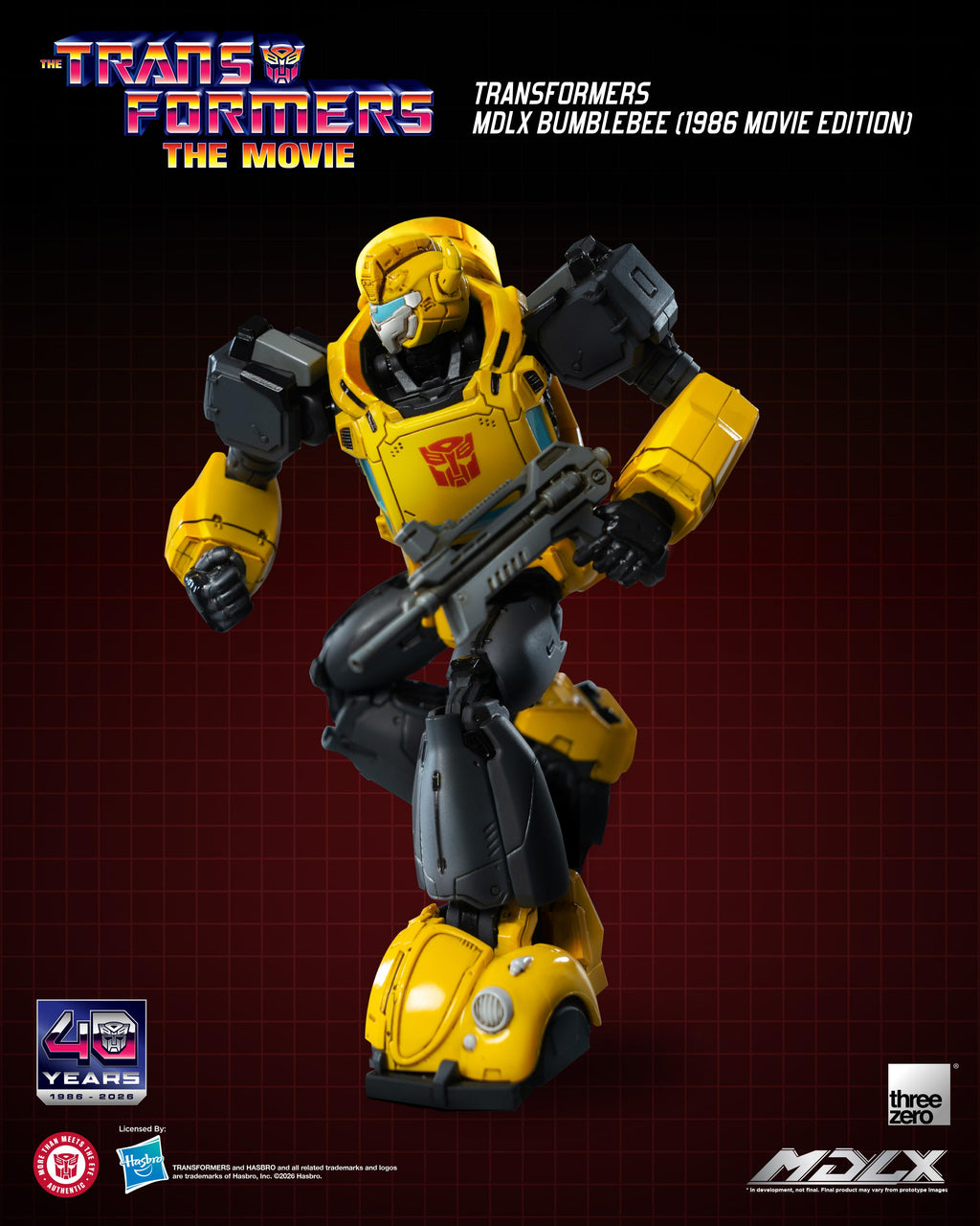 Threezero 3Z1162 Transformers MDLX Bumblebee (1986 Movie Edition)