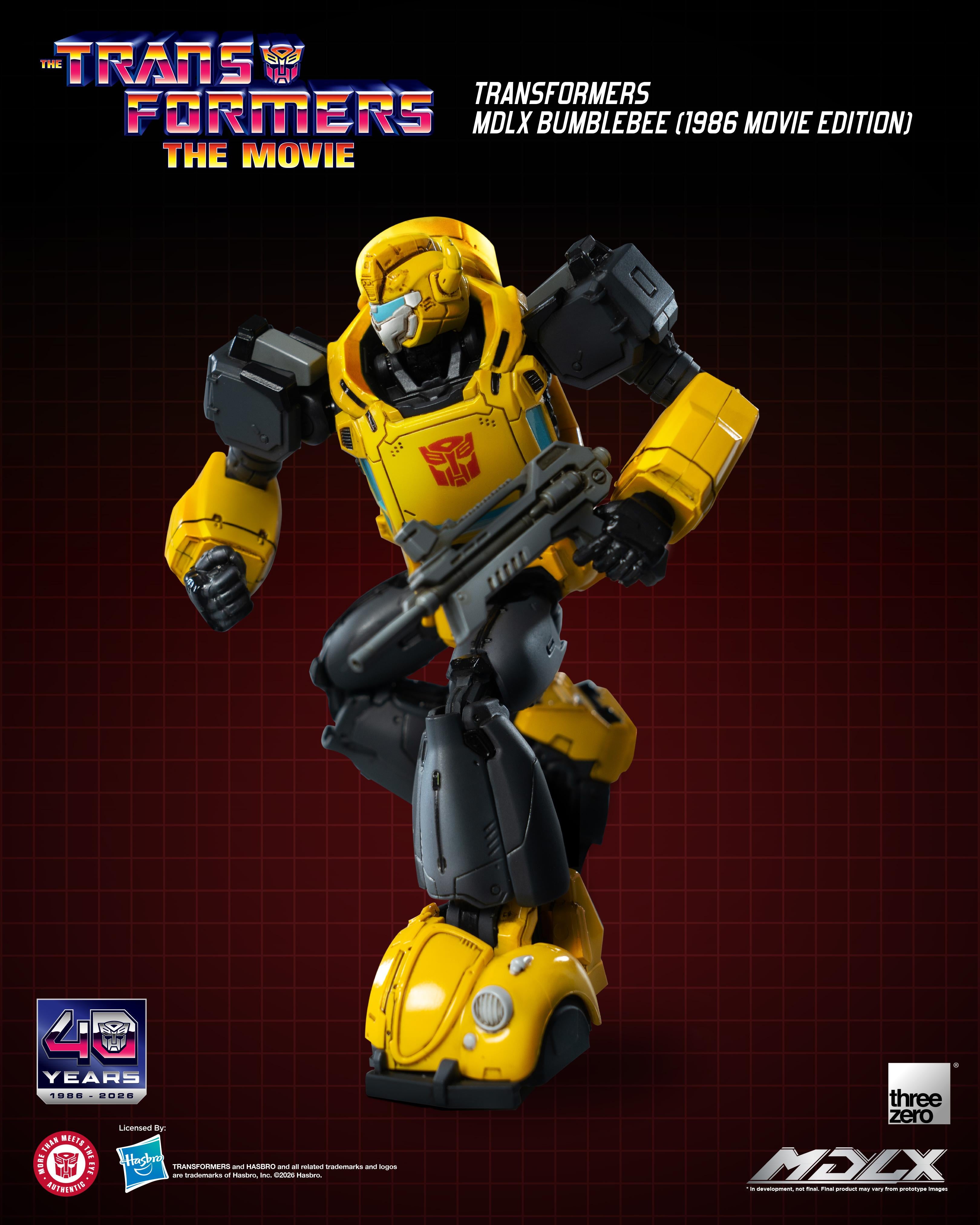 Threezero 3Z1162 Transformers MDLX Bumblebee (1986 Movie Edition)