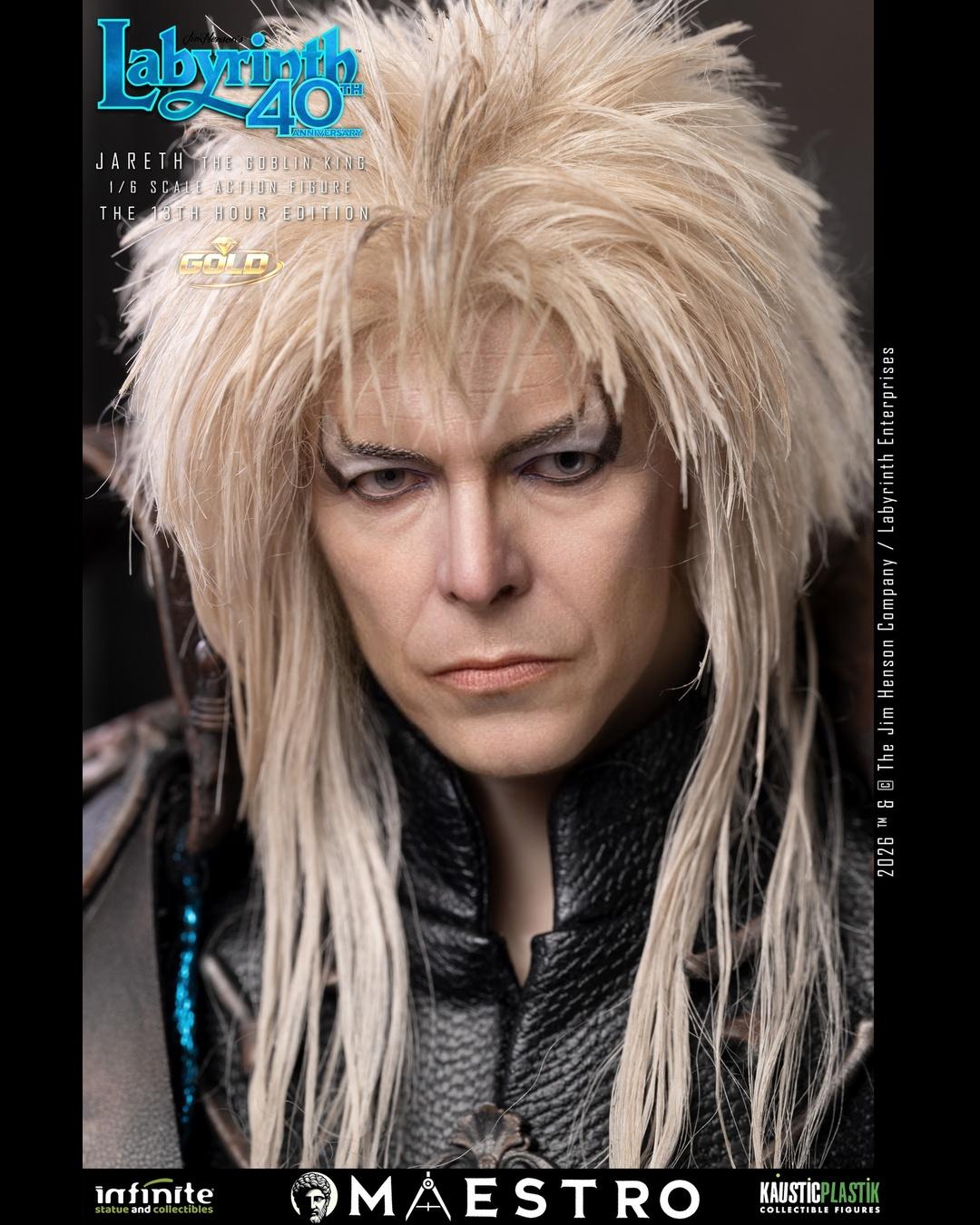 Infinite 1/6 Labyrinth Jareth the Goblin King (13th Hour Gold Edition)