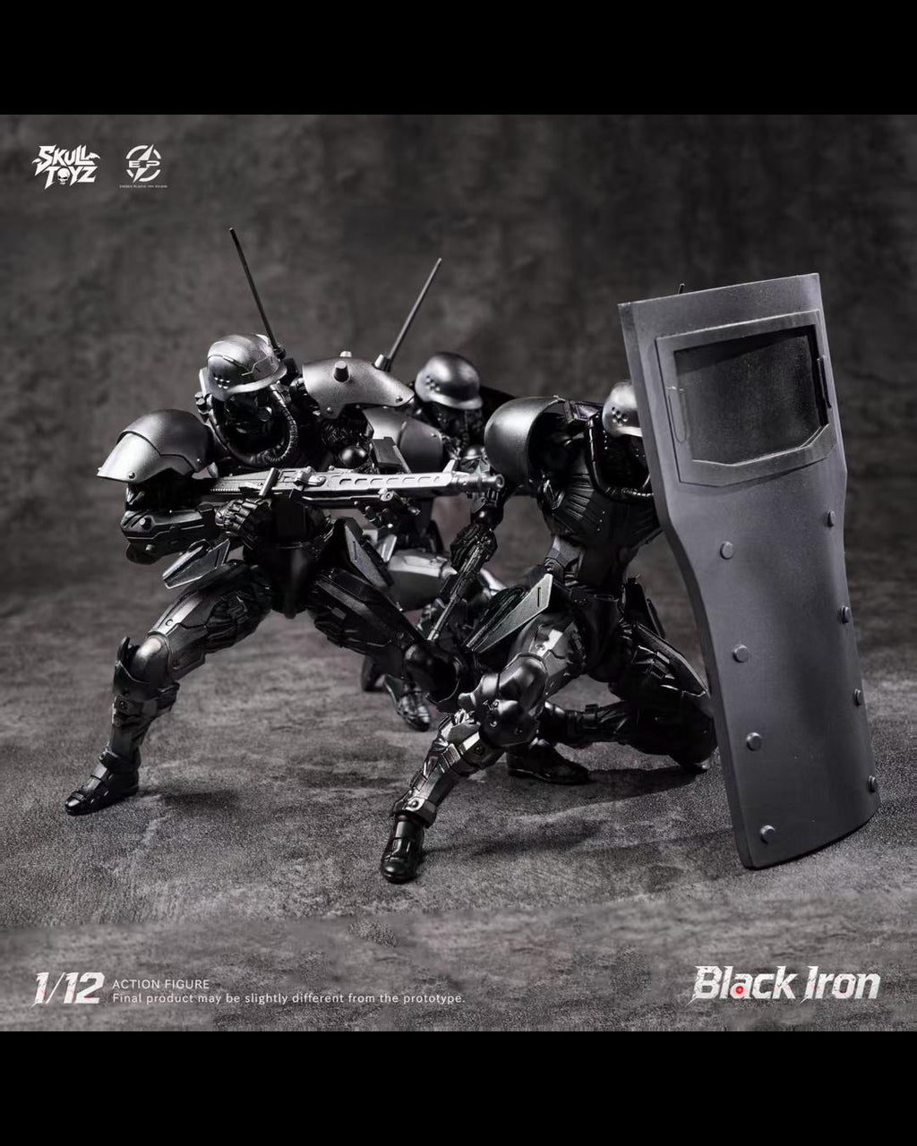 Skull Toyz x Snake SK002-B 1/12 Black Iron (Classic Team)