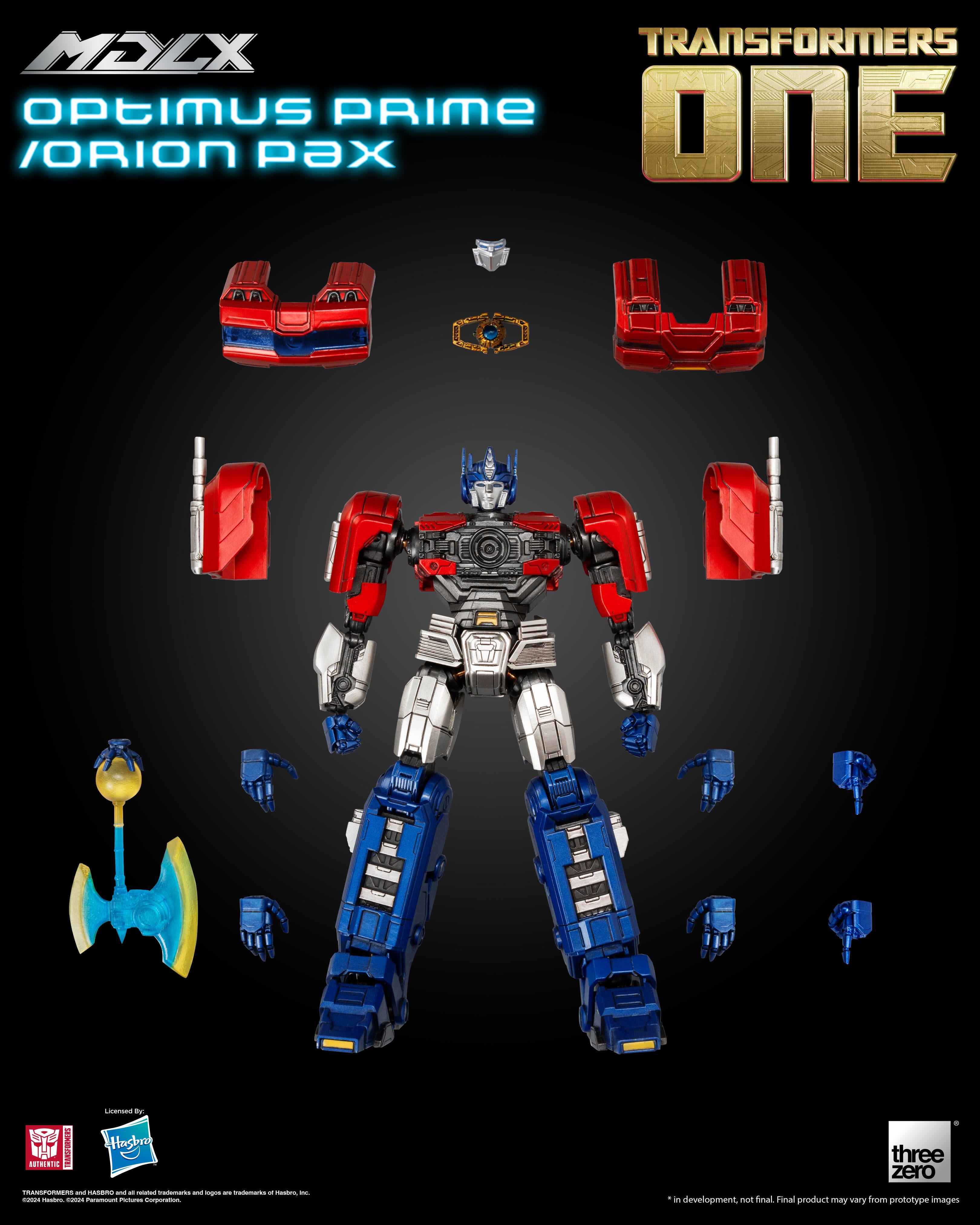 Threezero 3Z0841 Transformers One - MDLX Optimus Prime Orion Pax