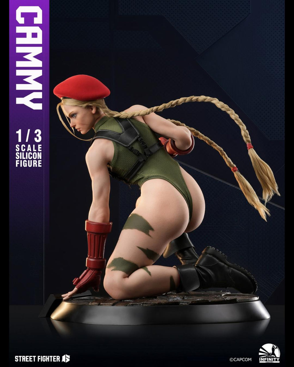 Infinity Studio GJKD0004 1/3 Street Fighter 6 Cammy (Silicone Figure)