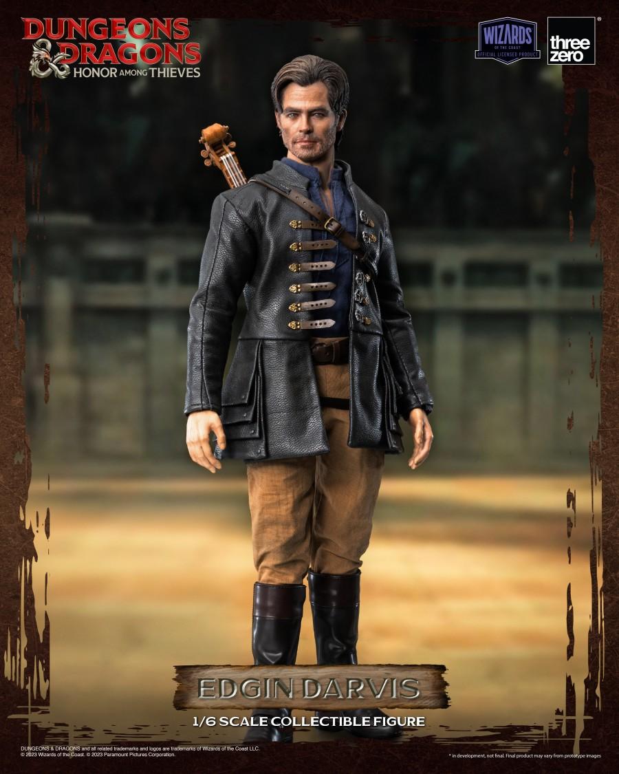 Threezero 3Z0533 1/6 Dungeons & Dragons : Edgin Darvis