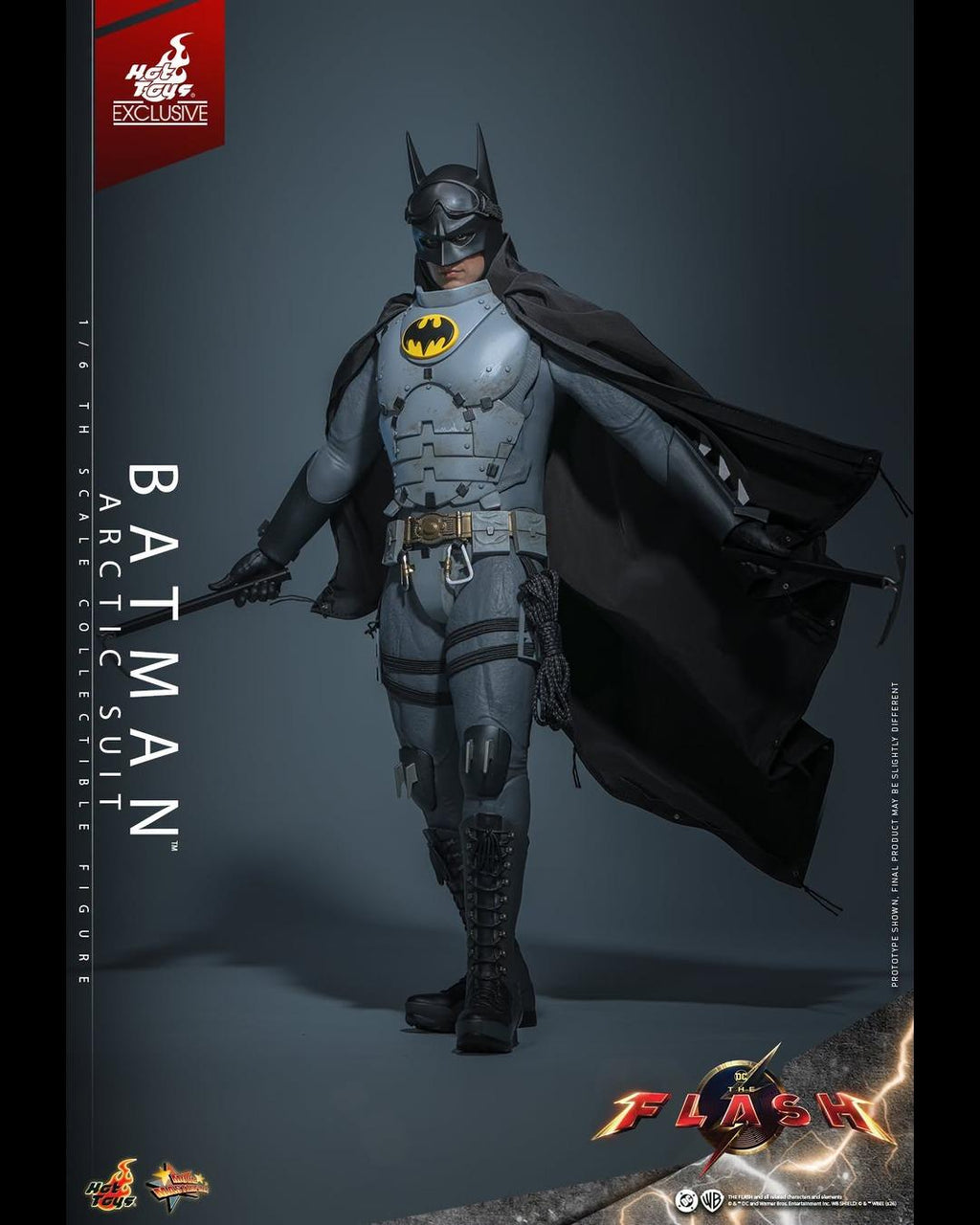 Hot Toys Exclusive MMS897 1/6 The Flash : Batman (Arctic Suit)