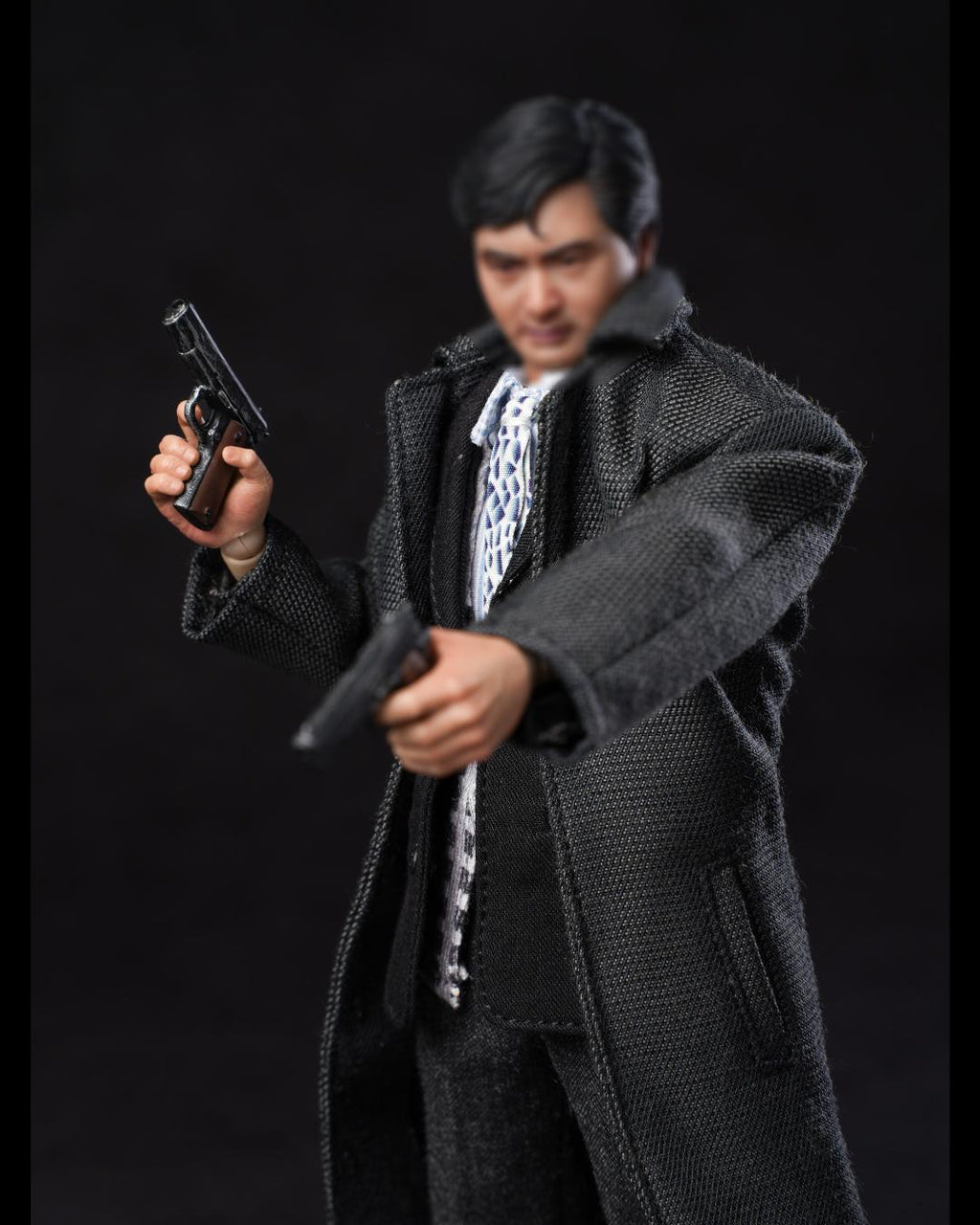 Mountain Studio 1/12 God of Guns (Black Trench Coat Ver.)