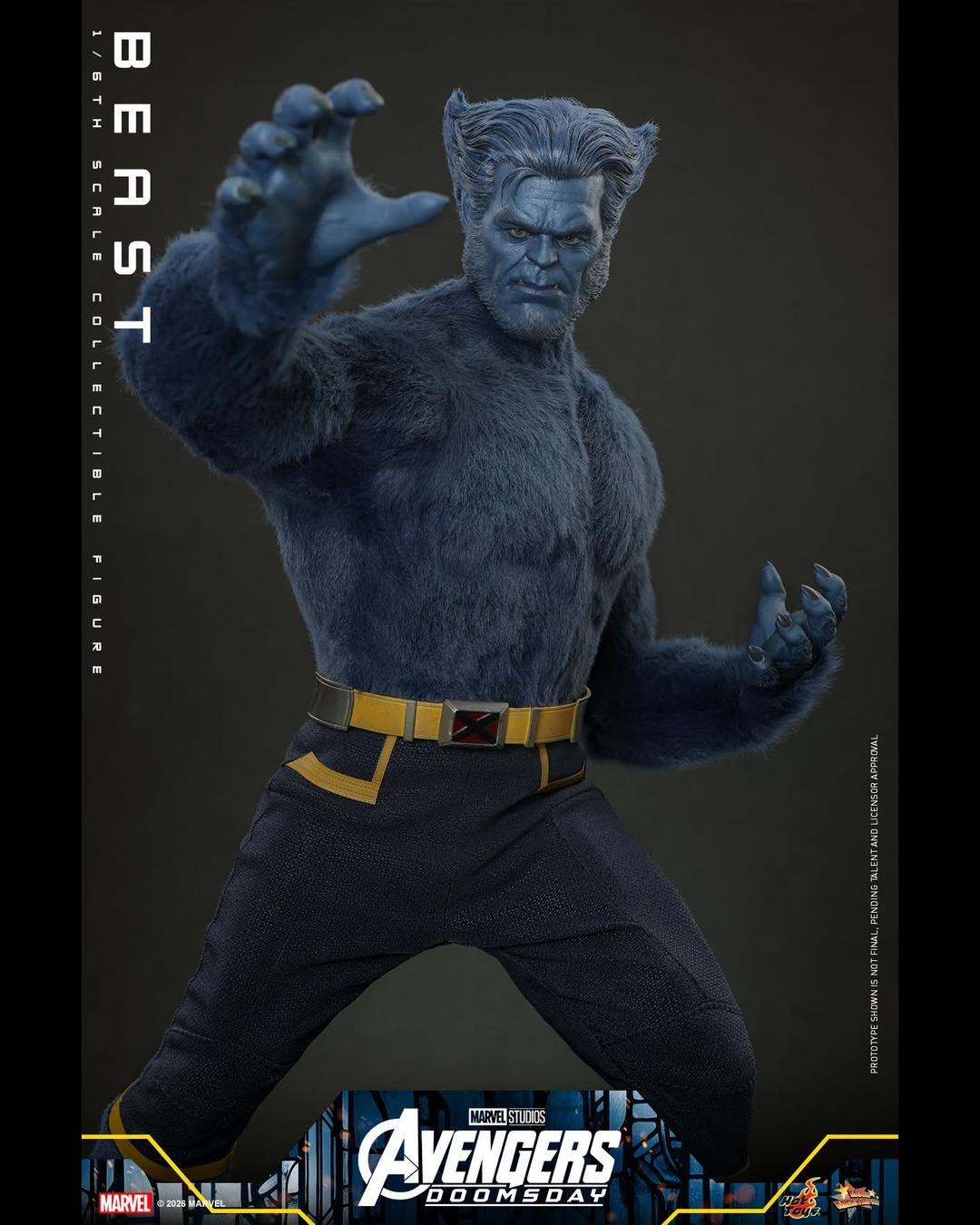 Hot Toys MMS920 1/6 Avengers Doomsday : Beast (Regular Ver.)