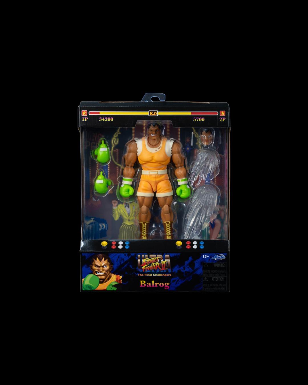 Jada Toys 1/12 Ultra Street Fighter 2 Balrog (Player 2)