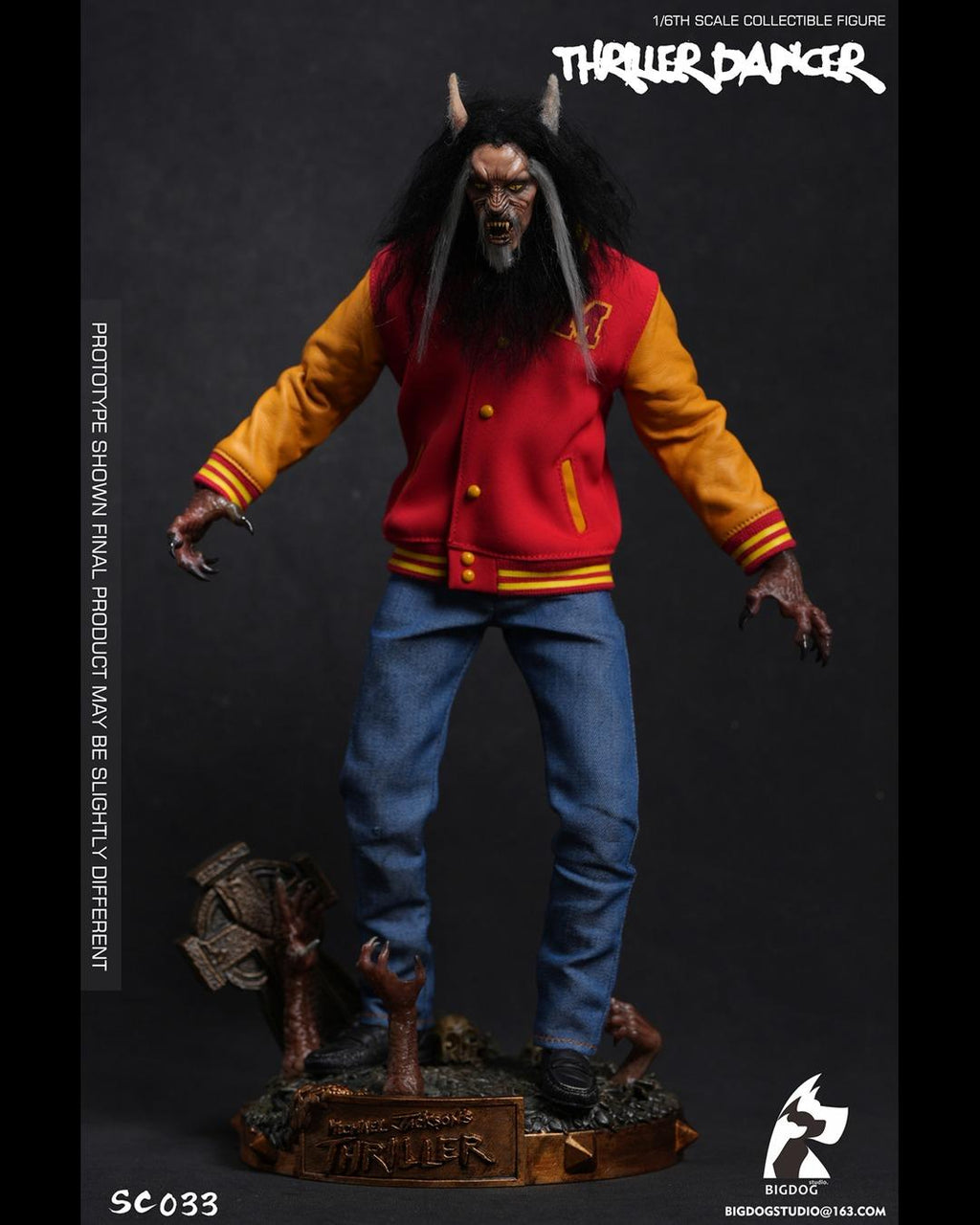 BIGDOG STUDIO SC033 1/6 Thriller Dancer Werewolf