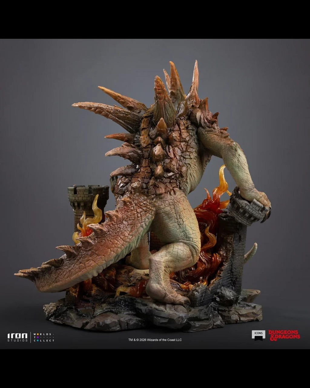 Iron Studios ICONS Dungeons & Dragons Tarrasque Statue
