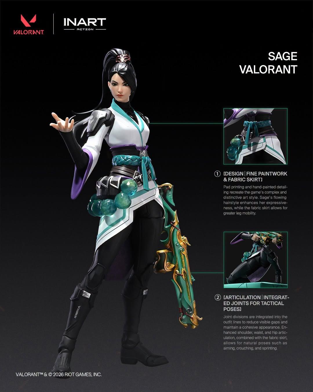 INART Action MaG-G0015 1/12 VALORANT - Sage