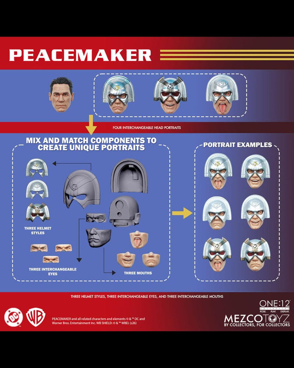 Mezco Toyz ONE:12 Collective Peacemaker