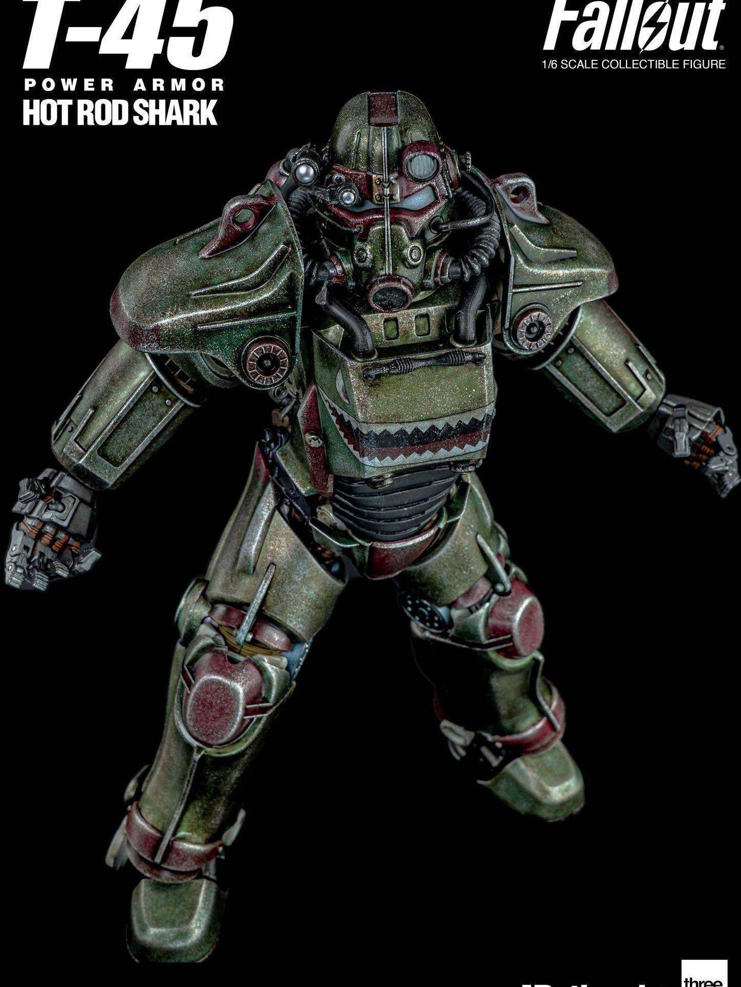 Threezero 3Z0309 1/6 Fallout T-45 Hot Rod Shark Armor Pack