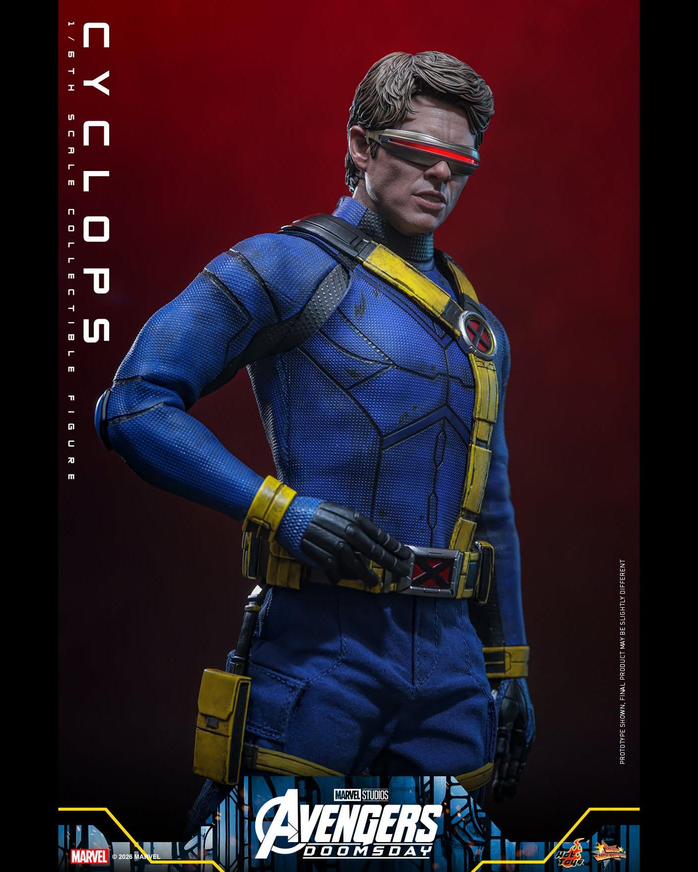 Hot Toys MMS908B 1/6 Avengers Doomsday Cyclops (Regular Ver.) (Special Edition)