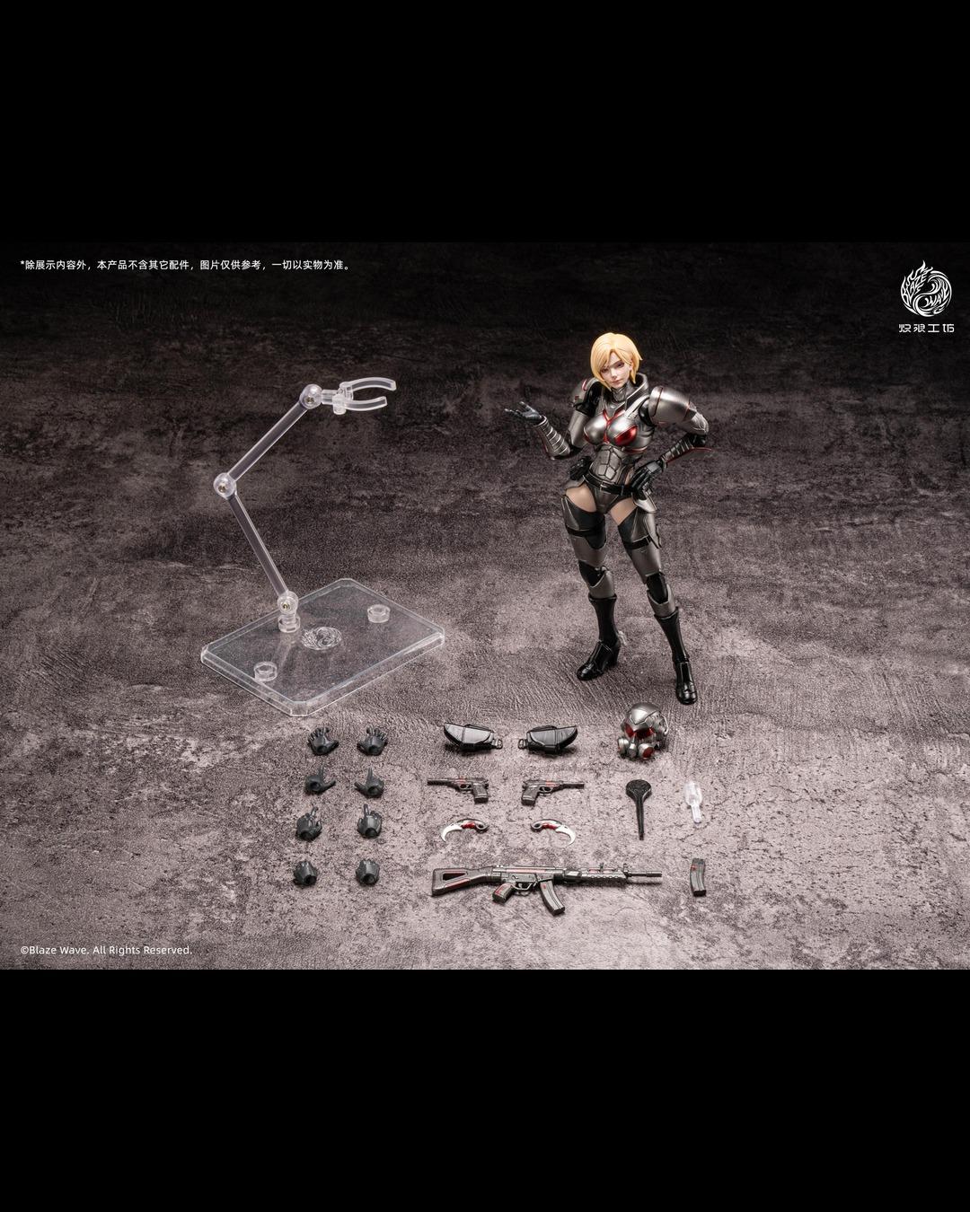 Blazing Wave Studio 1/12 Valkyrie : Brunhilde