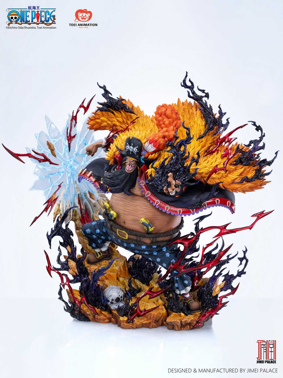 Jimei Palace 1/6 One Piece Legendary : Yonko Series - Blackbeard (Marshall D. Teach) Statue - Premium Ver.