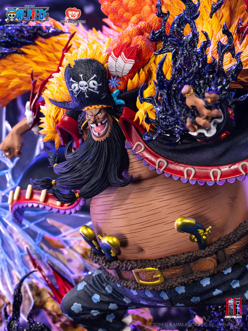 Jimei Palace 1/6 One Piece Legendary : Yonko Series - Blackbeard (Marshall D. Teach) Statue - Premium Ver.