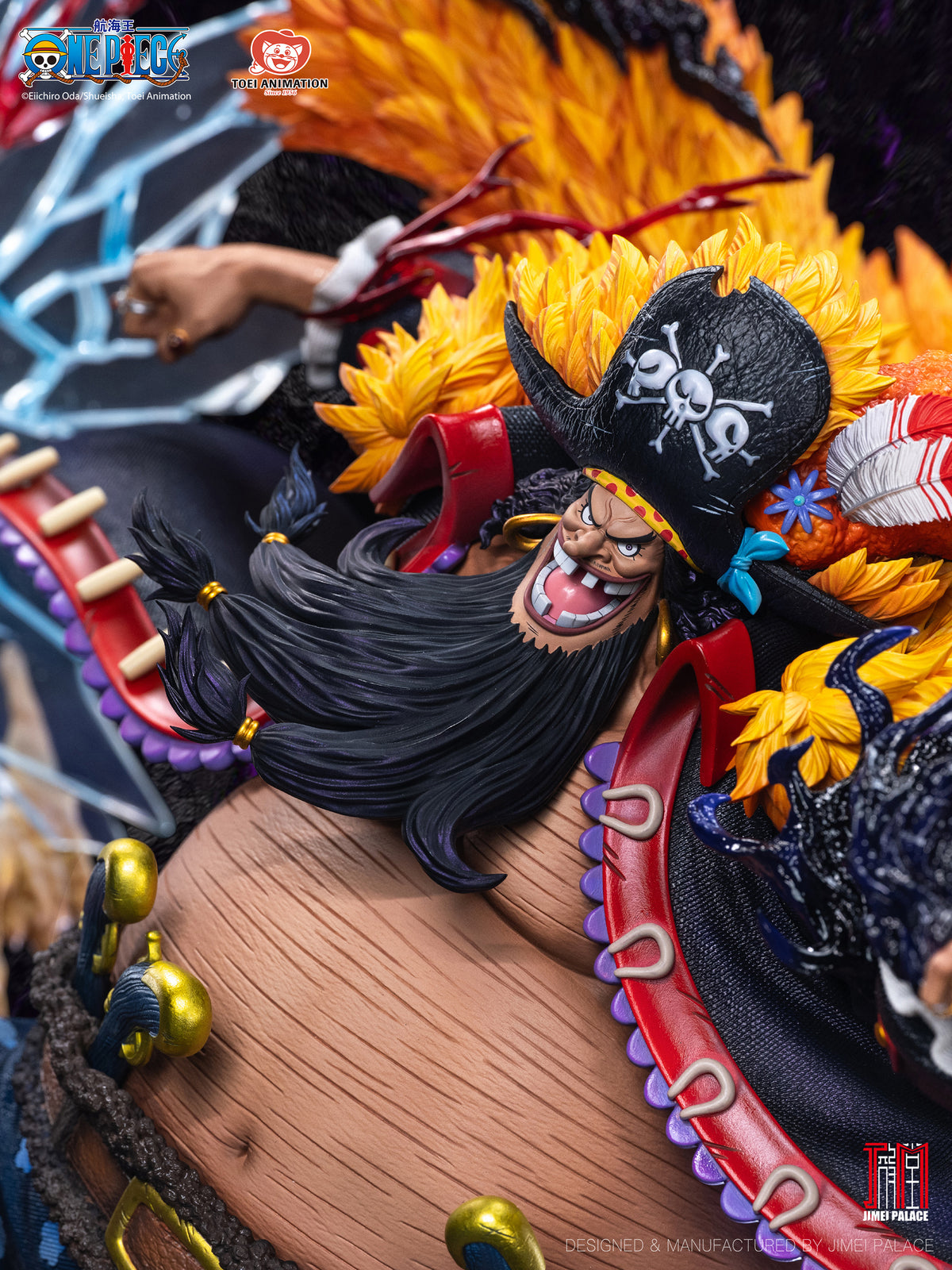 Jimei Palace 1/6 One Piece Legendary : Yonko Series - Blackbeard (Marshall D. Teach) Statue - Premium Ver.