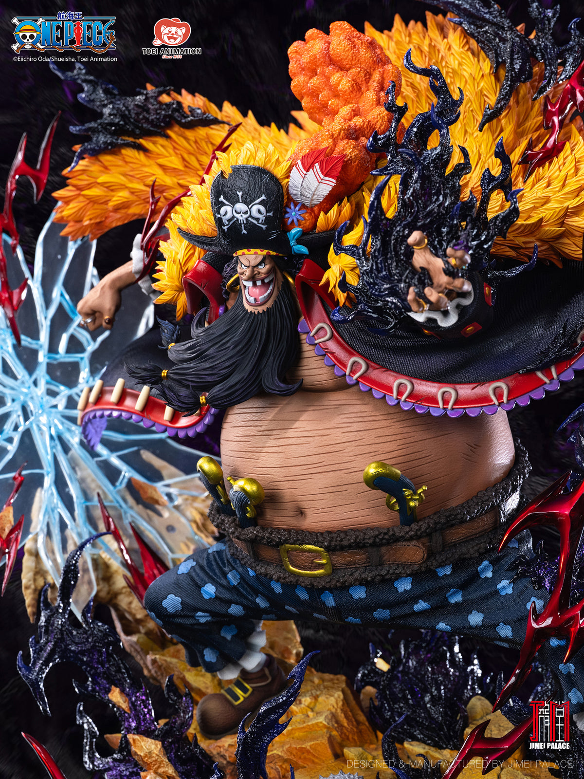 Jimei Palace 1/6 One Piece Legendary : Yonko Series - Blackbeard (Marshall D. Teach) Statue - Premium Ver.