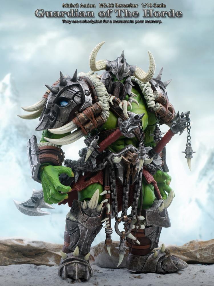 Mithril Action No.02 1/10 Guardian of the Horde Berserker Orc