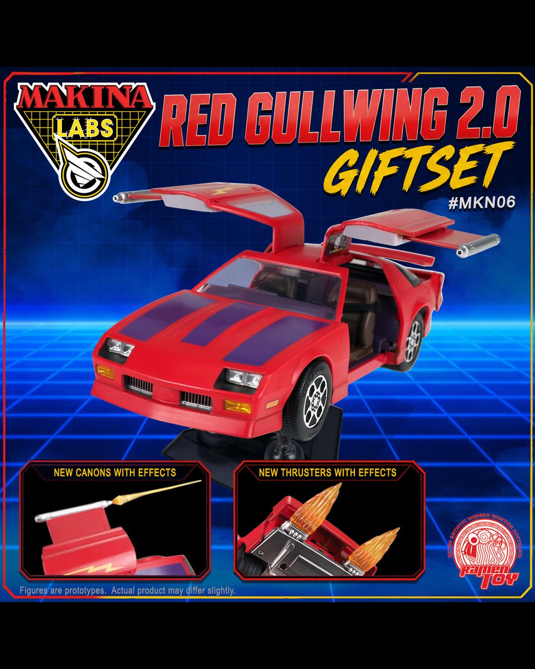 Ramen Toy MKN06 Red Gullwing 2.0 (Giftset)
