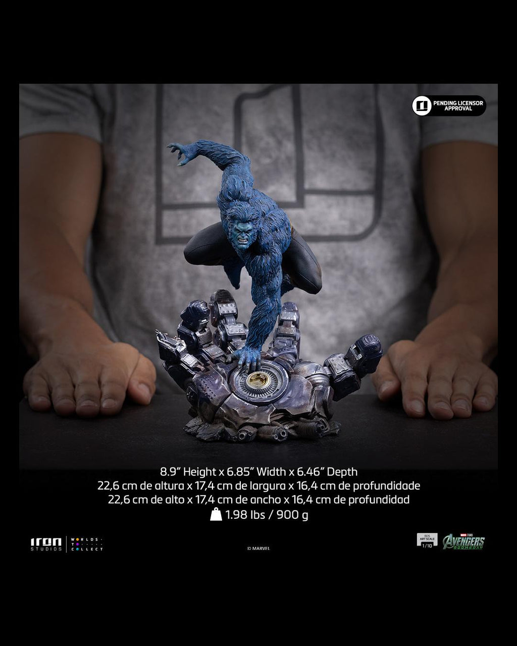 Iron Studios BDS Art Scale 1/10 Avengers Doomsday X-Men Beast