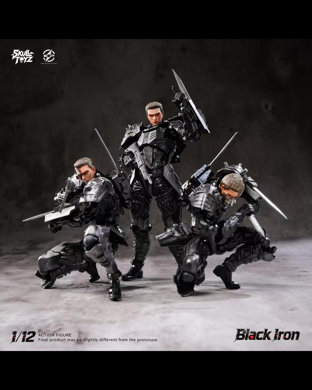 Skull Toyz x Snake SK003-B 1/12 Black Iron (Cyber Team)