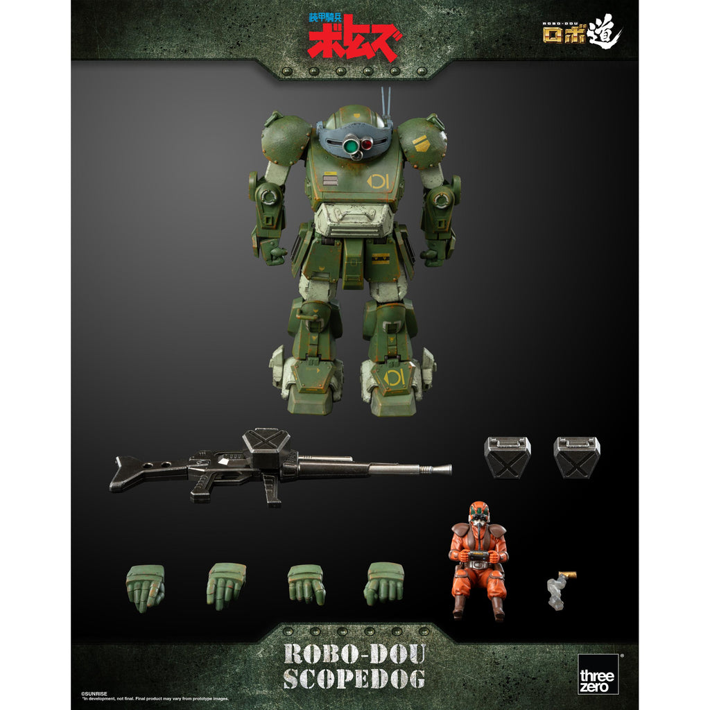 Threezero 3Z0190 ROBO-DOU Armored Trooper VOTOMS Scopedog