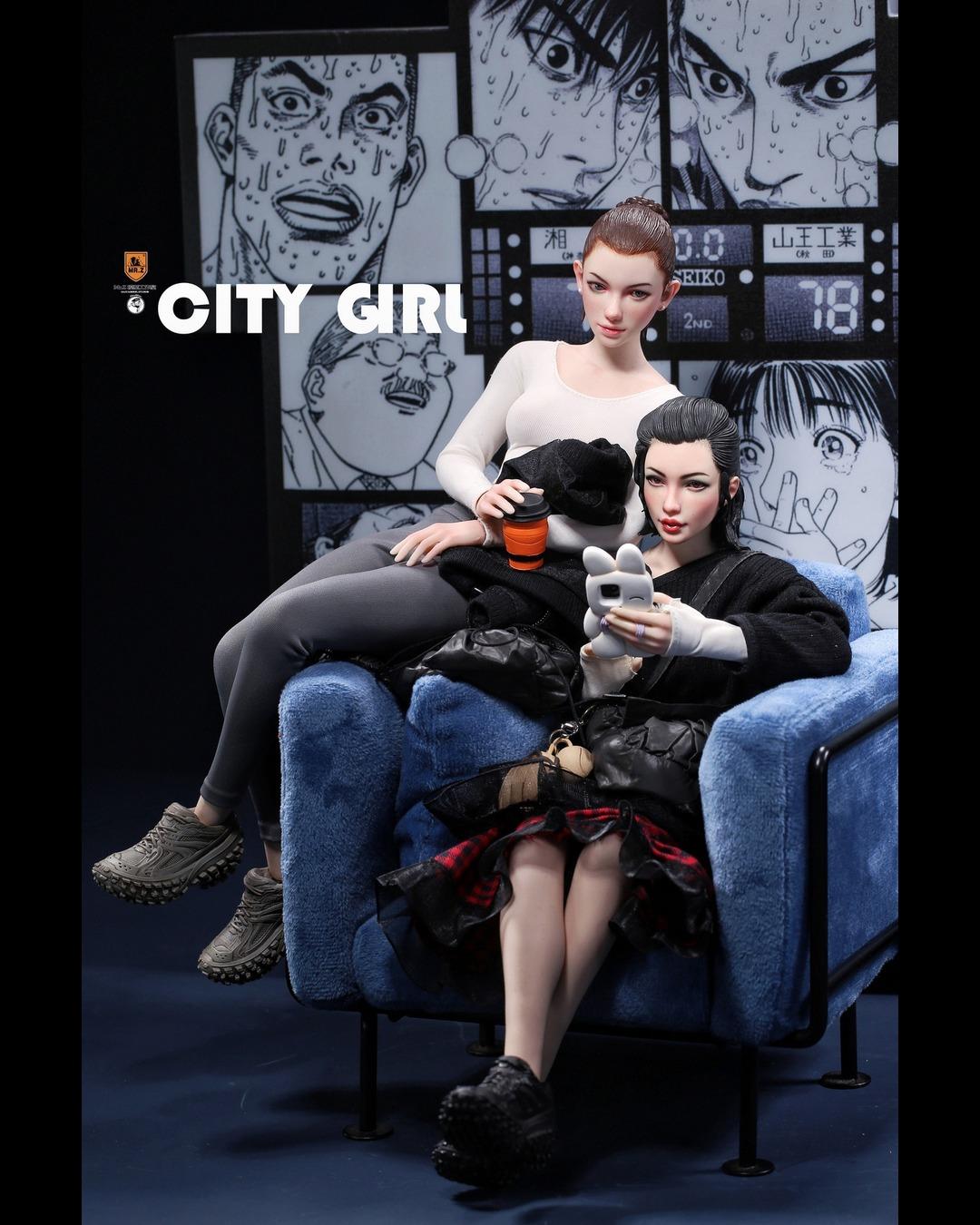 Mr.Z Model Studio CG002 1/6 City Series : City Girl Rui & Lei