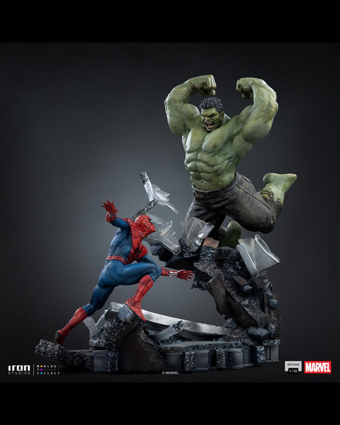 Iron Studios Art Scale 1/10 Spider-Man : Brand New Day - Spider-Man Vs Hulk