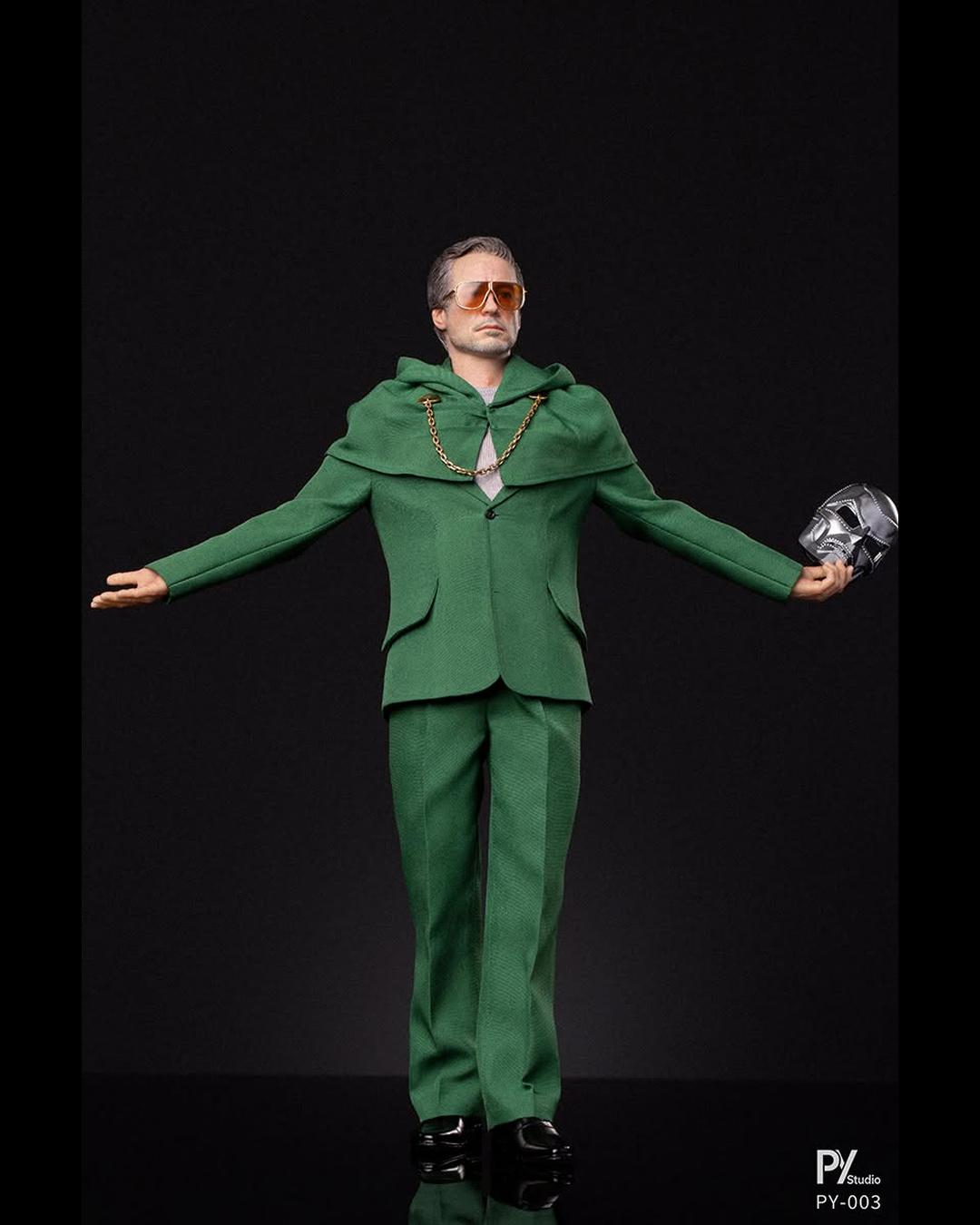 PY Studio PY003 1/6 Green-Robed Masked Stranger