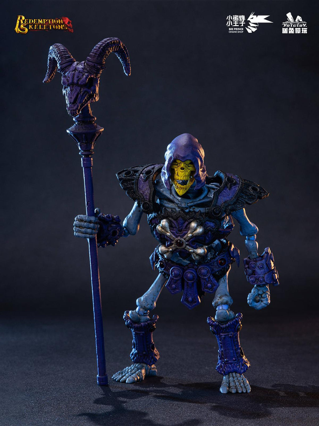 YOTO Toys YTSS-005 1/12 Skeleton Legion Arcane Mage - Skeleton Summoner
