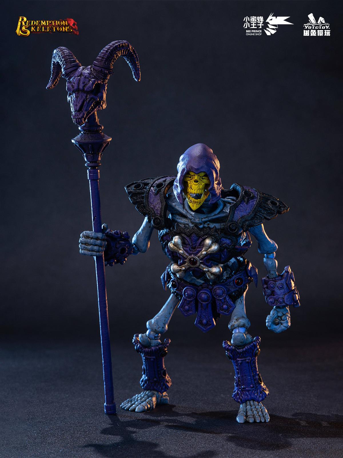 YOTO Toys YTSS-005 1/12 Skeleton Legion Arcane Mage - Skeleton Summoner