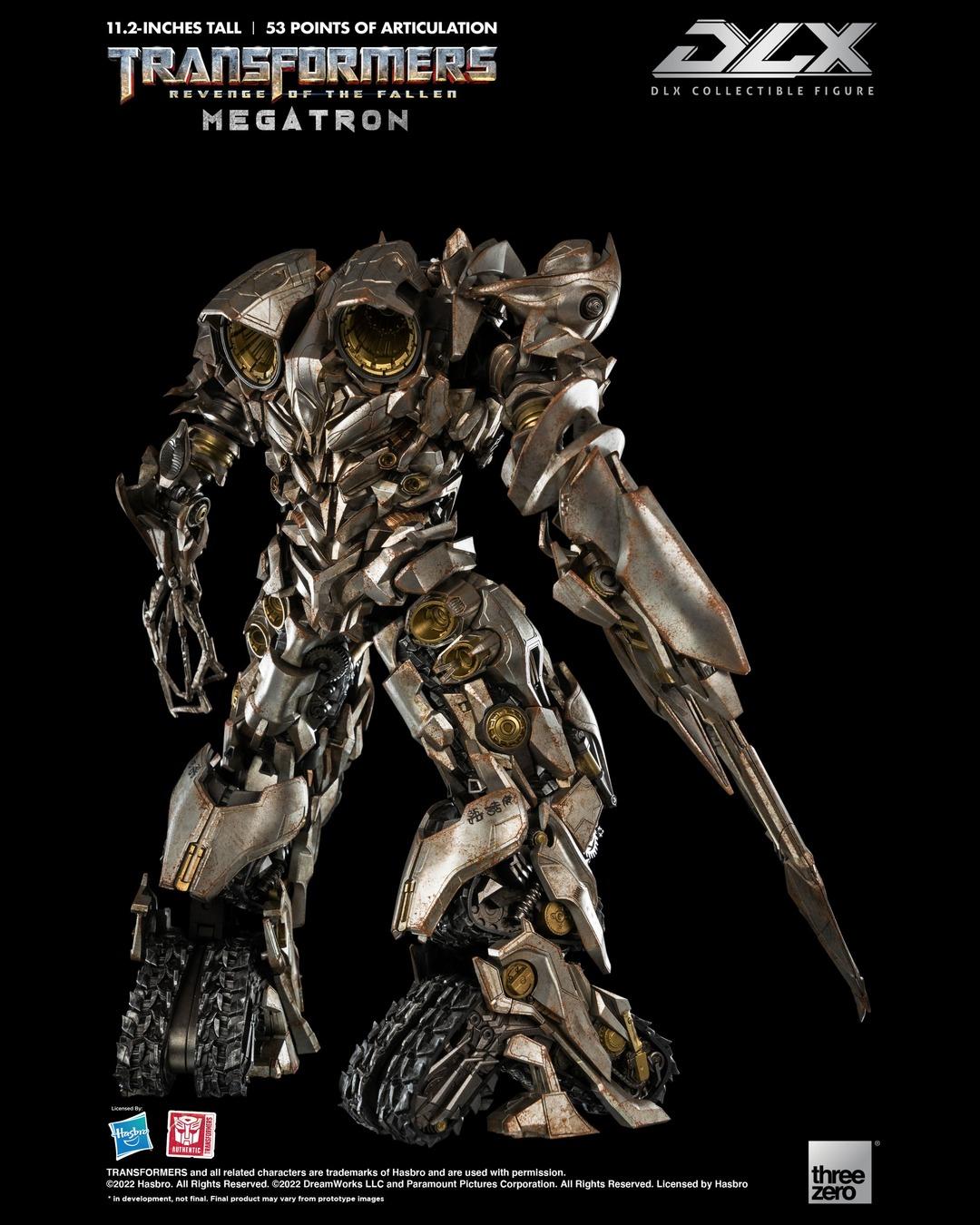 Threezero 3Z0282 Transformers: Revenge of the Fallen - DLX Megatron (Re-Run)