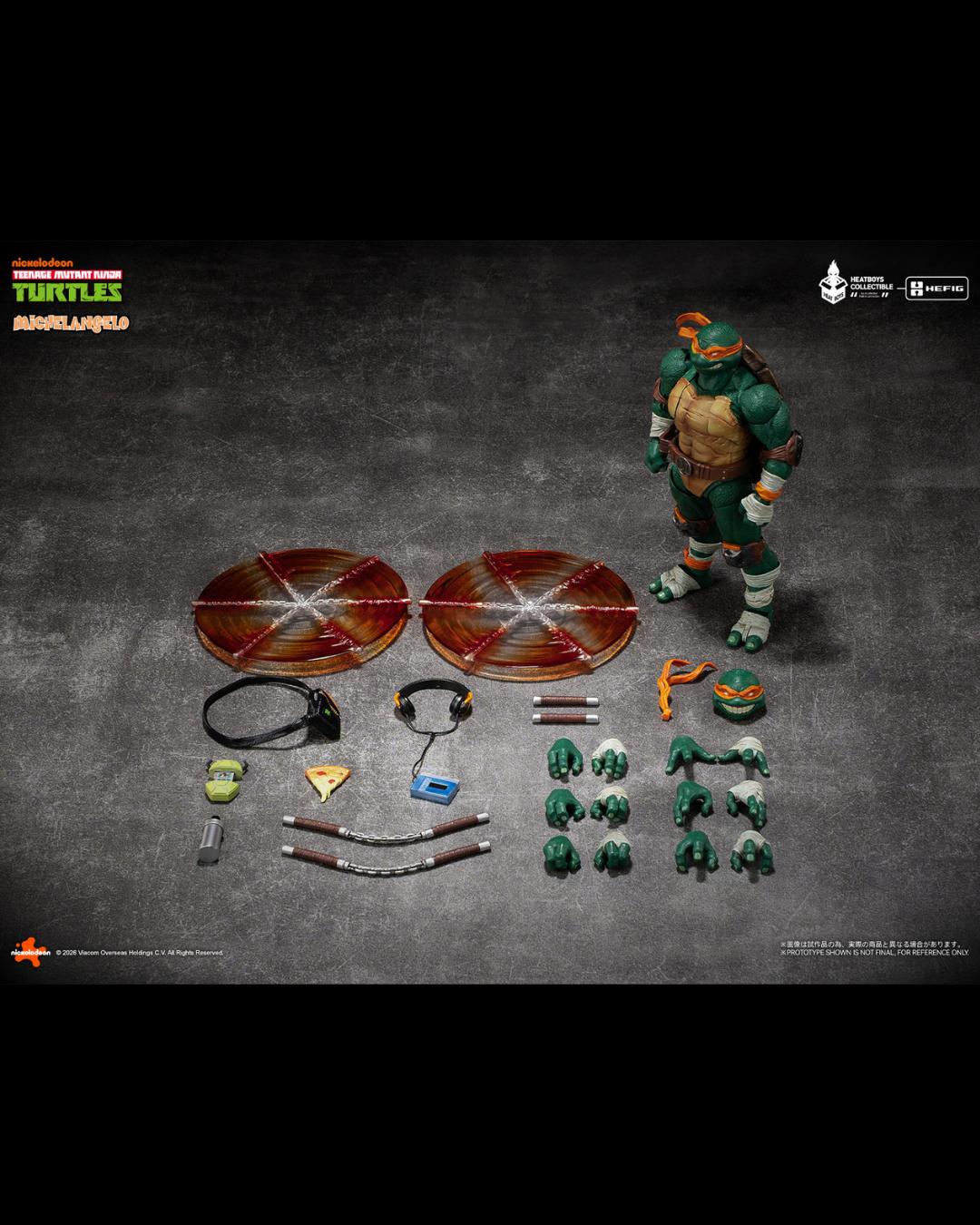 HeatBoys HB0105 1/12 TMNT Michelangelo (Standard Edition)
