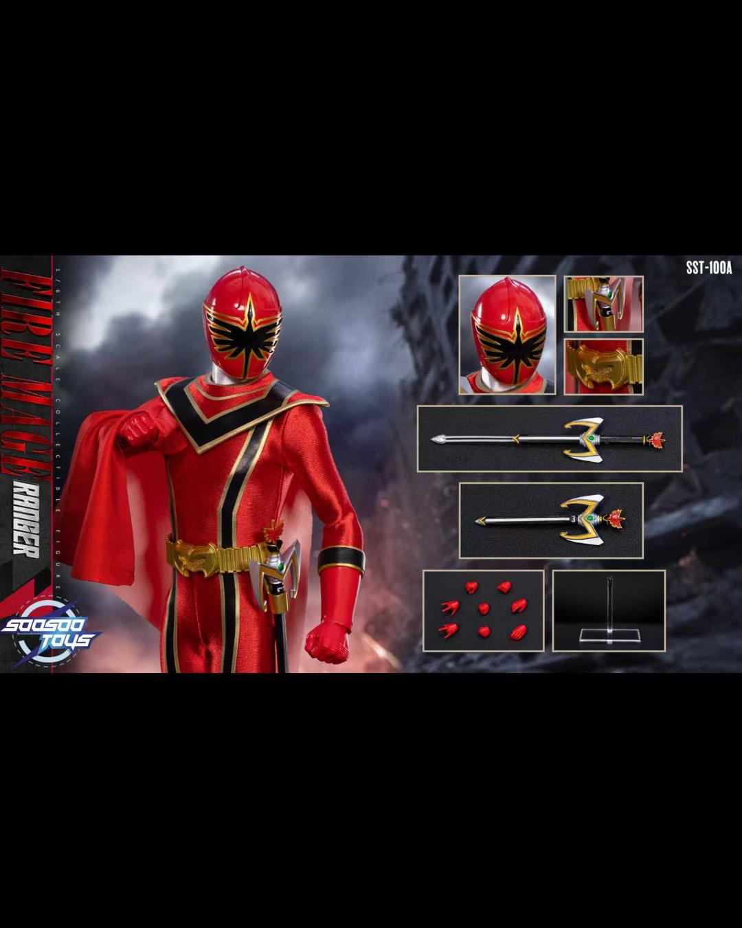 SooSoo Toys SST-100A 1/6 Fire Mage Ranger