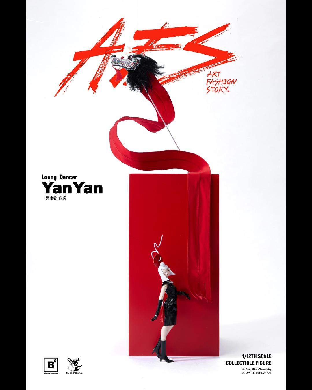 Beautiful Chemistry x MY Illustration BC202523-1 1/12 Loong Dancer YanYan
