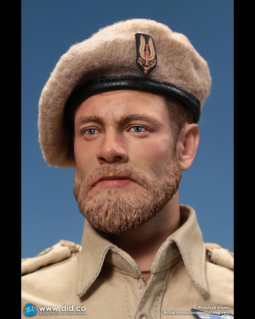 DID K80197 1/6 WWII British SAS Special Forces Colonel - Ala