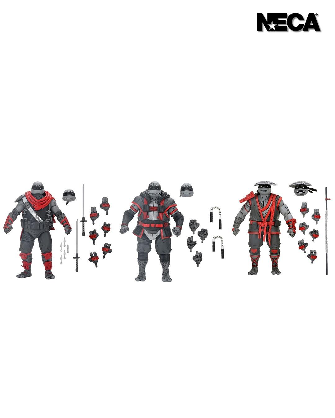 NECA 7” Scale TMNT Nightwatcher Turtles (The Last Ronin - The Lost Years) Set of 3