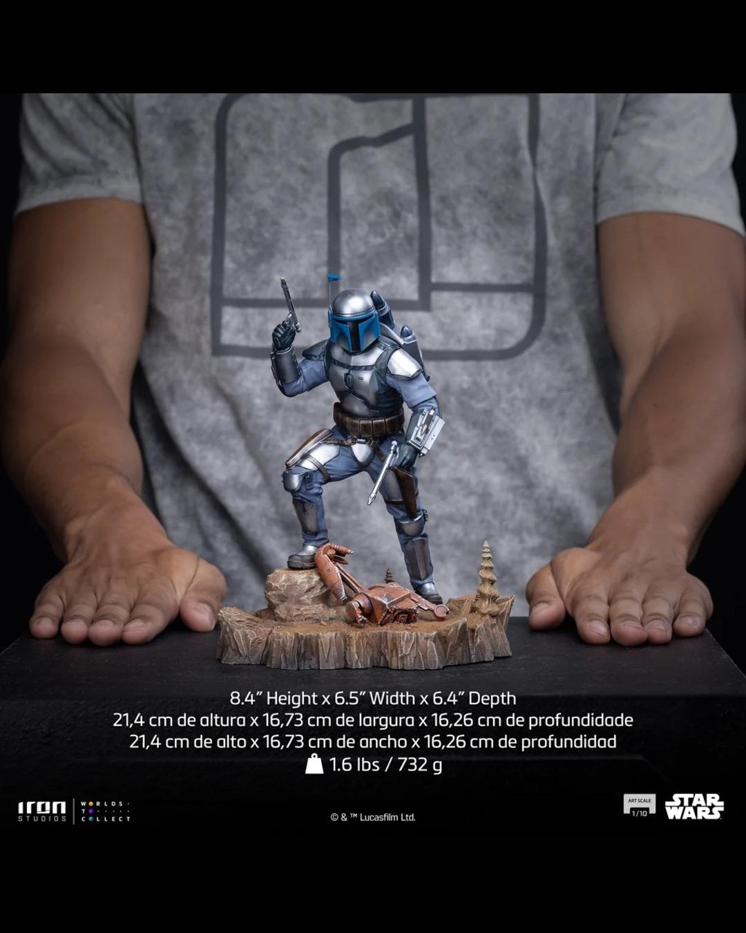 Iron Studios Art Scale 1/10 Star Wars Jango Fett Statue
