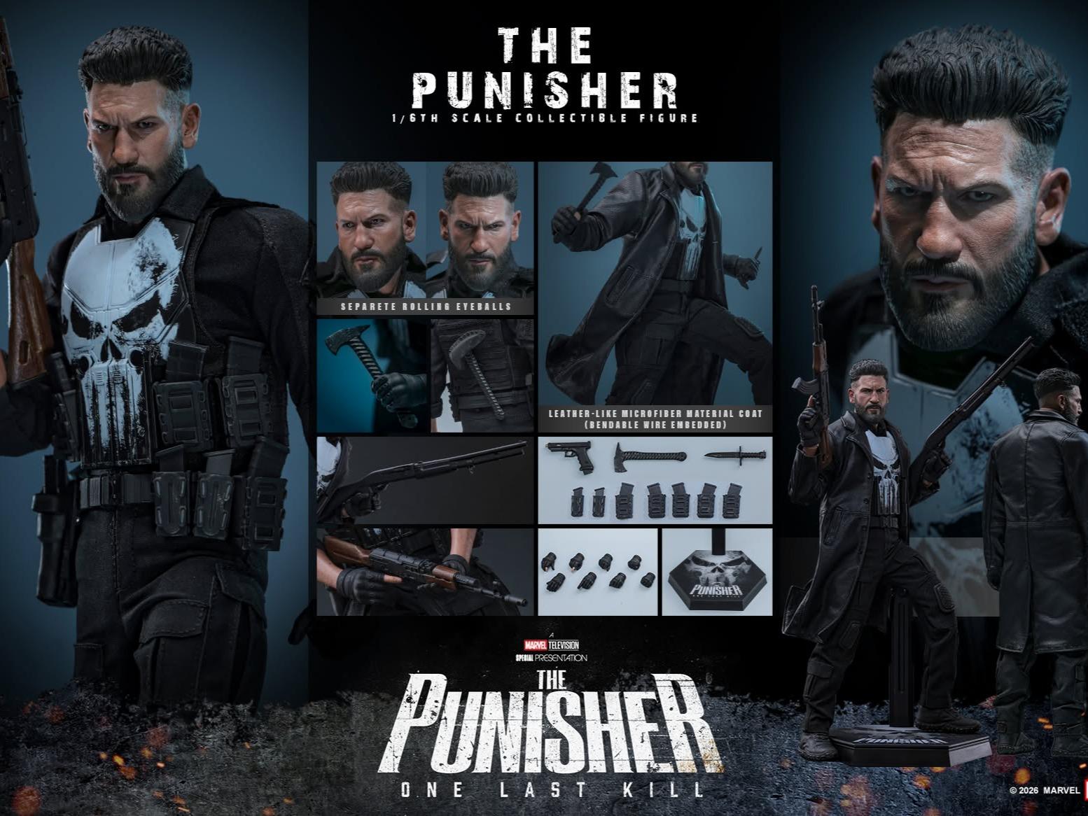 Hot Toys TMS190 1/6 The Punisher : One Last Kill - Frank Castle