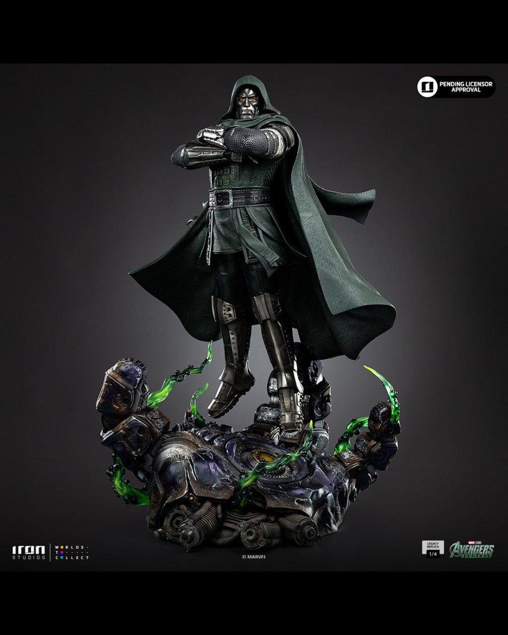 Iron Studios Legacy Replica 1/4 Marvel Comics : Doctor Doom