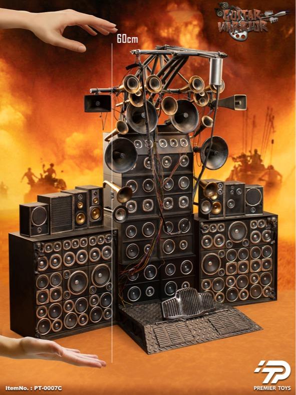 PREMIER TOYS PT0007C 1/6 Speaker Stack for Guitar Warrior