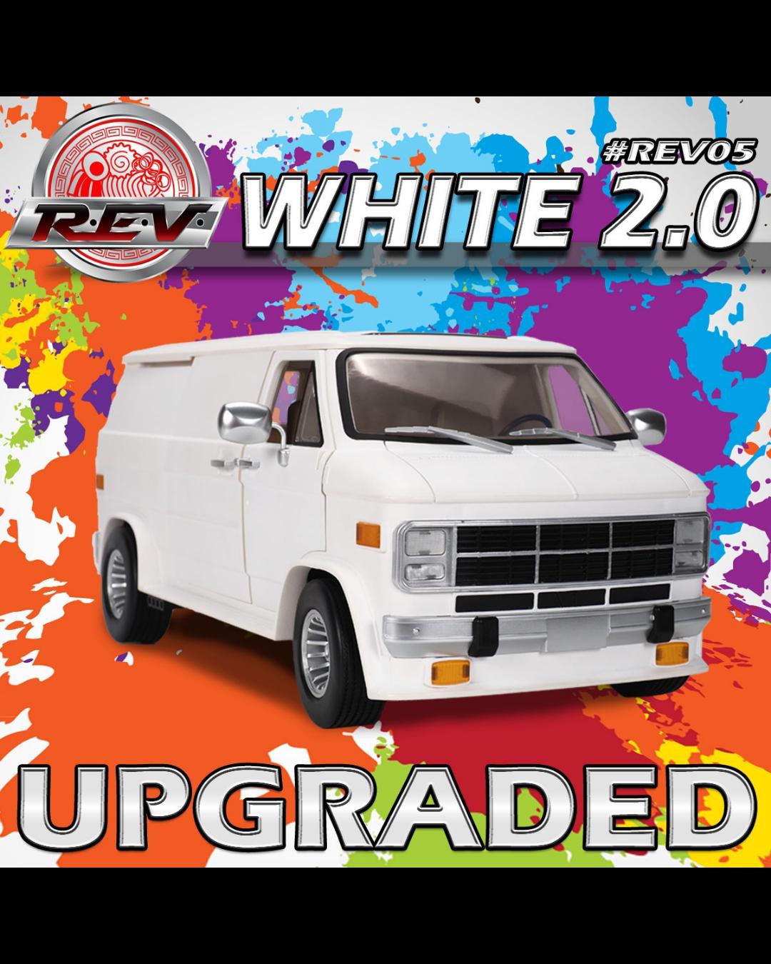 Ramen Toy REV05 1/12 Ramen Economical Van 2.0 (White)