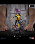Iron Studios BDS Art Scale 1/10 Kitty Pryde (Shadowcat) and Lockheed Statue
