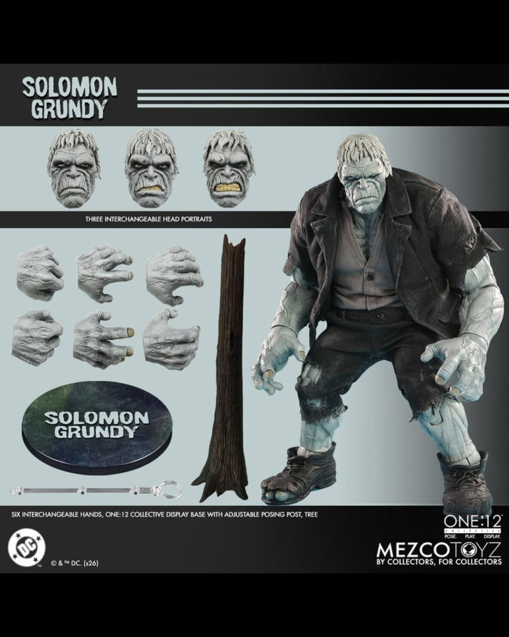 Mezco Toyz ONE:12 Collective Solomon Grundy