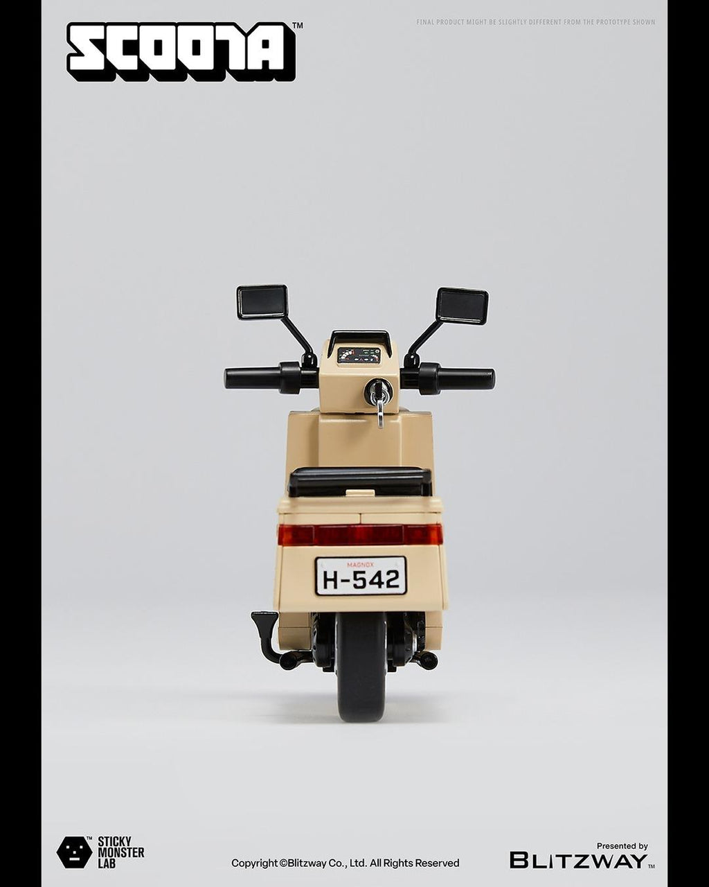 Blitzway BW-NS-50901 SML VEHICLE MMC SCOOTA (Re-Run)