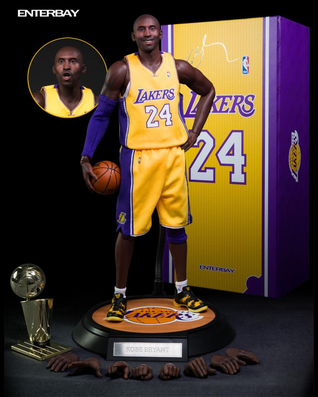 Enterbay RM-1036 1/6 Real Masterpiece NBA Collection Kobe Bryant (Combo Edition)