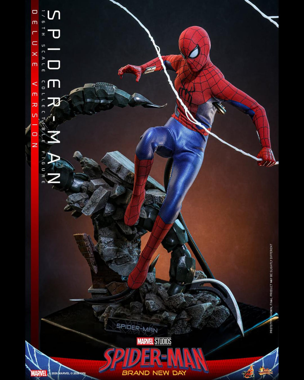 Hot Toys MMS893 1/6 Spider-Man : Brand New Day - Spider-Man (DX Edition)
