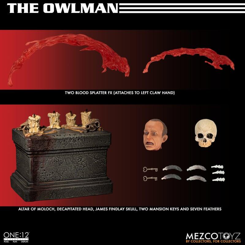 Mezco ONE:12 Collective Lord of Tears : The Owlman